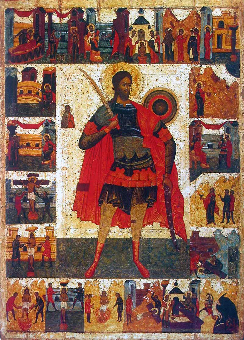Portrait — Larissa and the Gothic martyrs
